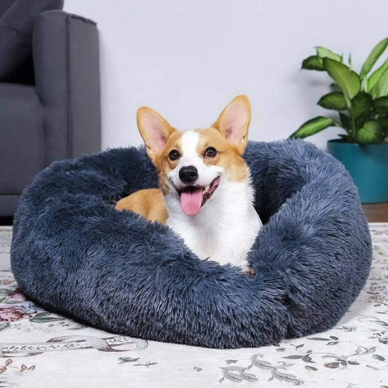 Cozy Plush Pet Bed for Dogs and Cats - Halri