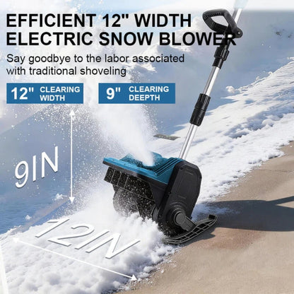 Portable Cordless Snow Shovel - Lightweight Easy Removal