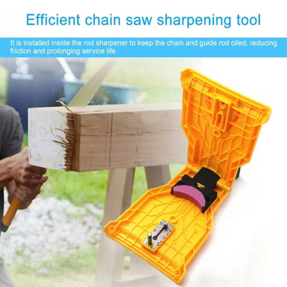 Fast Chainsaw Sharpener Tool for Precise Blade Sharpening