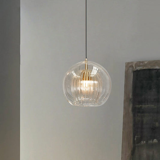 Warm Glow Hanging Light - Soft Pendant LightingFixture - Halri