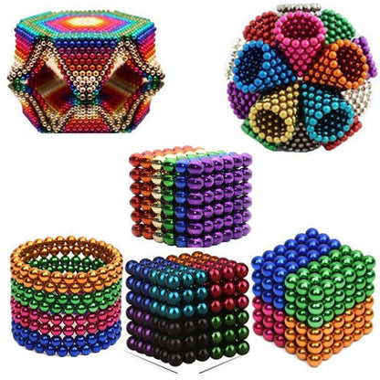 Colorful 216pc Magnet Ball Set