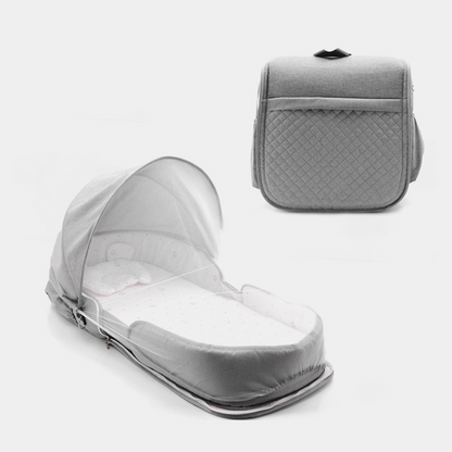 Compact Baby Travel Bed with Changing Pad