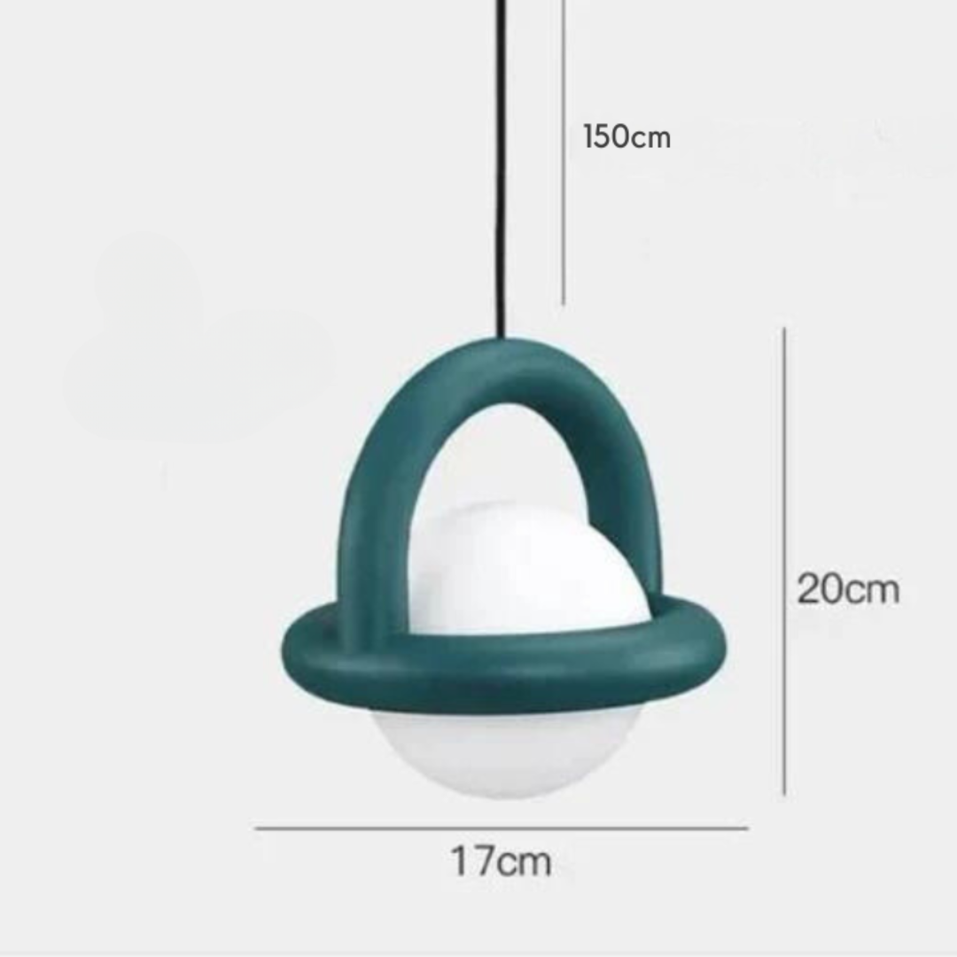 Halri | Modern Round LED Hanging Lamp