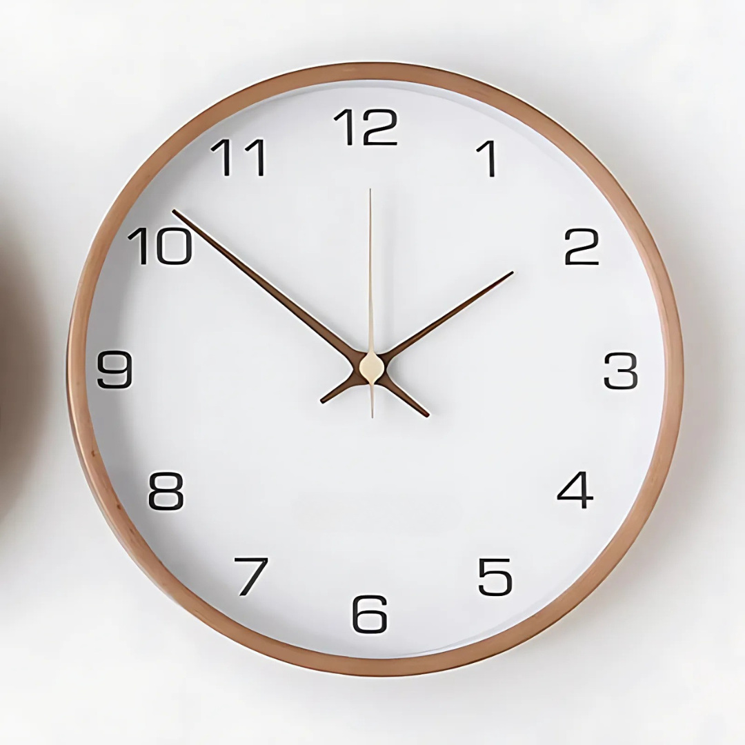 Rustic Wood Wall Clock