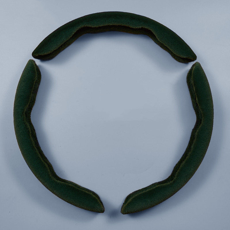 Warm Fuzzy Non Slip Car Steering Wheel Cover