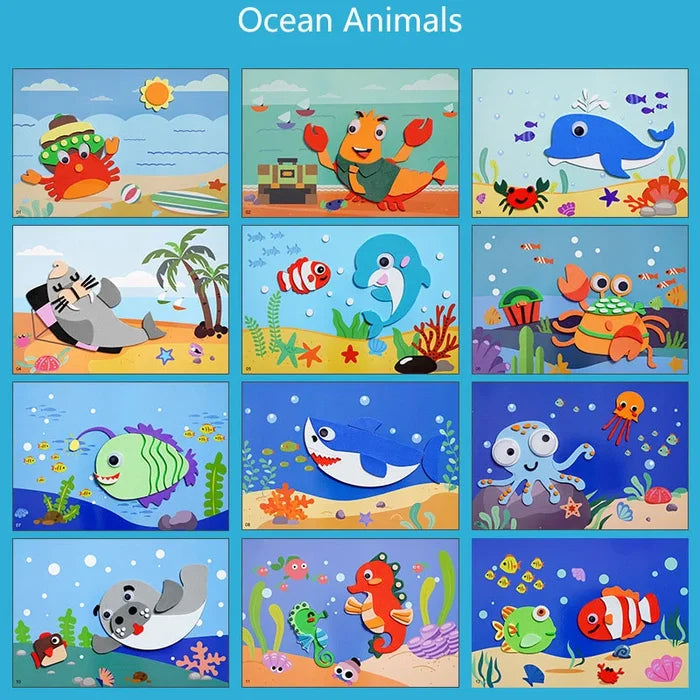 Fun Kids Art Craft Stickers