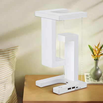 Floating LED Desk Light with Wireless Charger