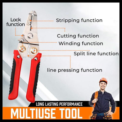 Heavy Duty Multifunctional Wire Cutting Pliers