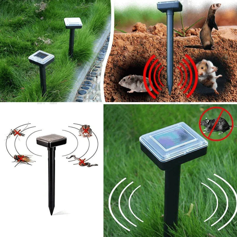 Outdoor Solar Pest Repeller for Garden & Yard - Halri