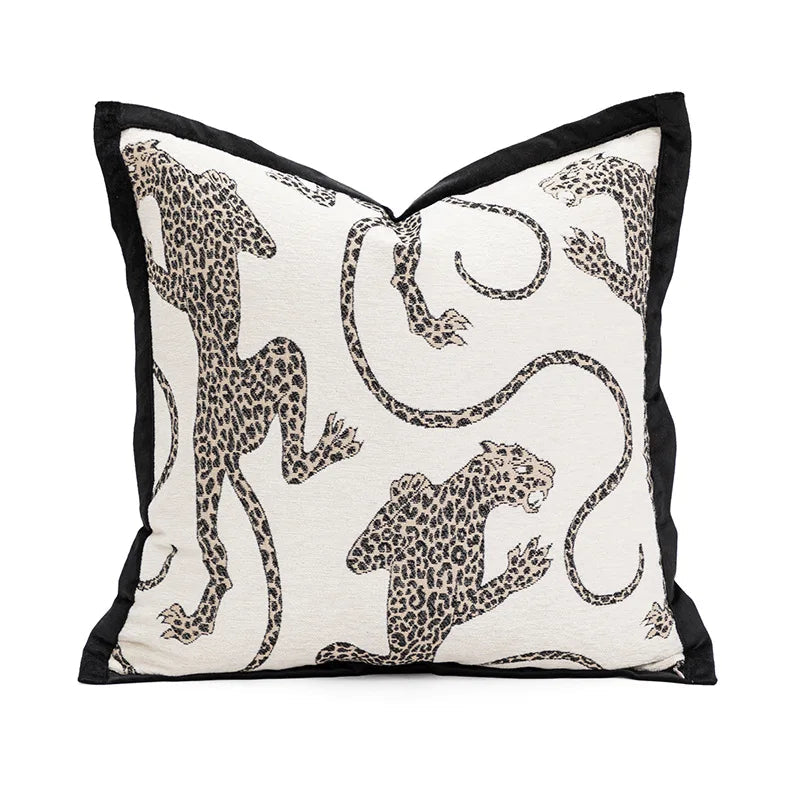 Halri | Elegant Patterned Embroidered Throw Pillow Covers