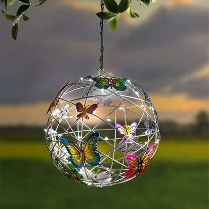 Colorful Garden Butterfly Solar Lamp - Halri