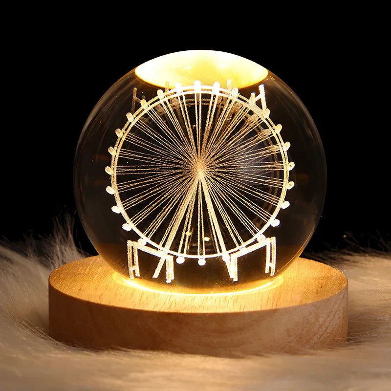 Colorful Crystal Mood Lamp - Glow Light