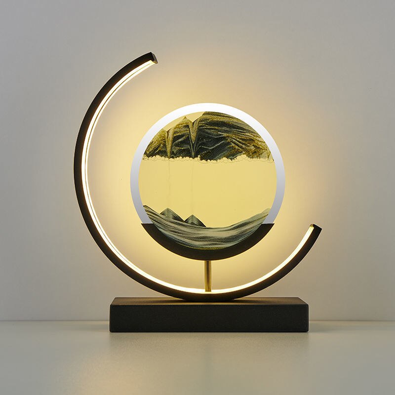 Stylish Coastal Glass Table Lamp