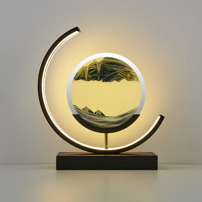 Stylish Coastal Glass Table Lamp