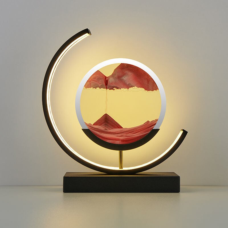 Stylish Coastal Glass Table Lamp