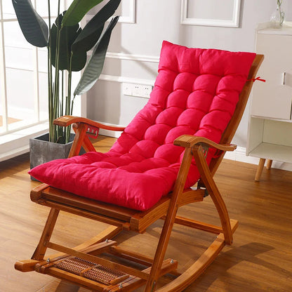 Plush Rocking Chair Cushion Extra Comfortable Seat Pad