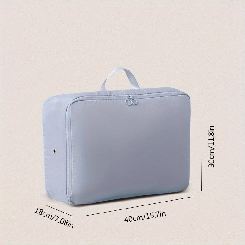 Spacious Double Zipper Pouch Organizer