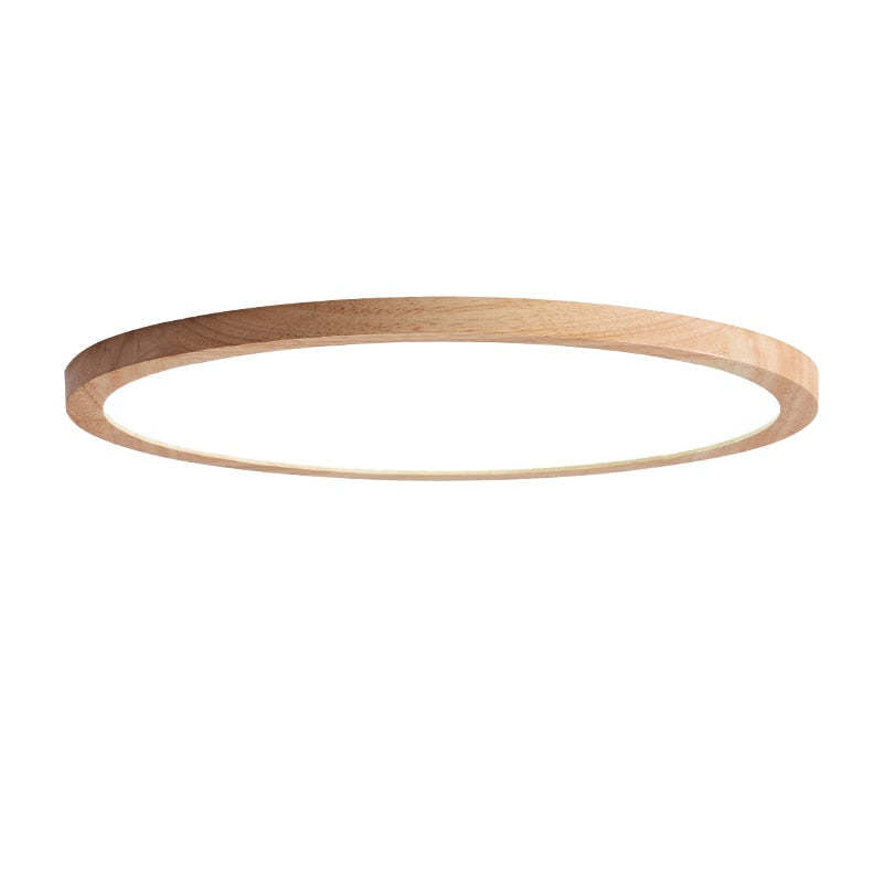 Sleek Asian Style Round LED Ceiling Lamp - Halri