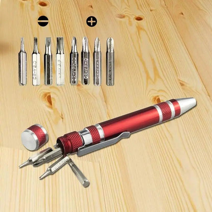 Compact 8-in-1 Multi Tool Screwdriver