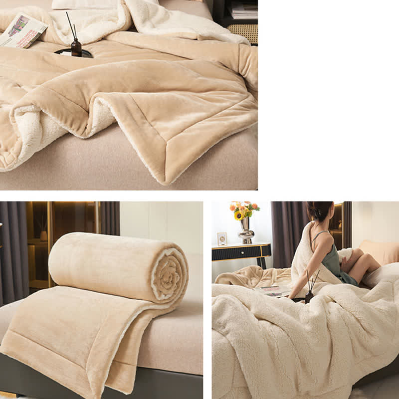 Plush Reversible Shaggy Area Rug