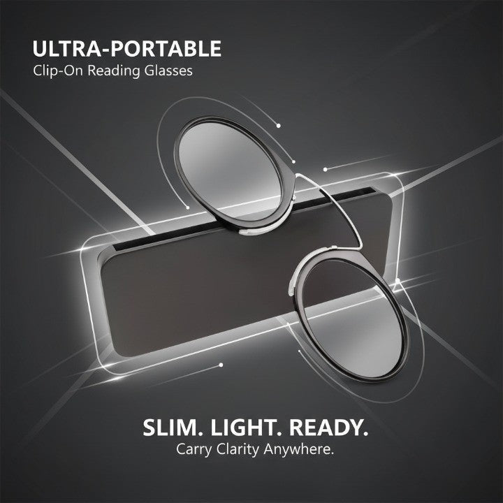 Slim Folding Travel Reading Glasses - Halri