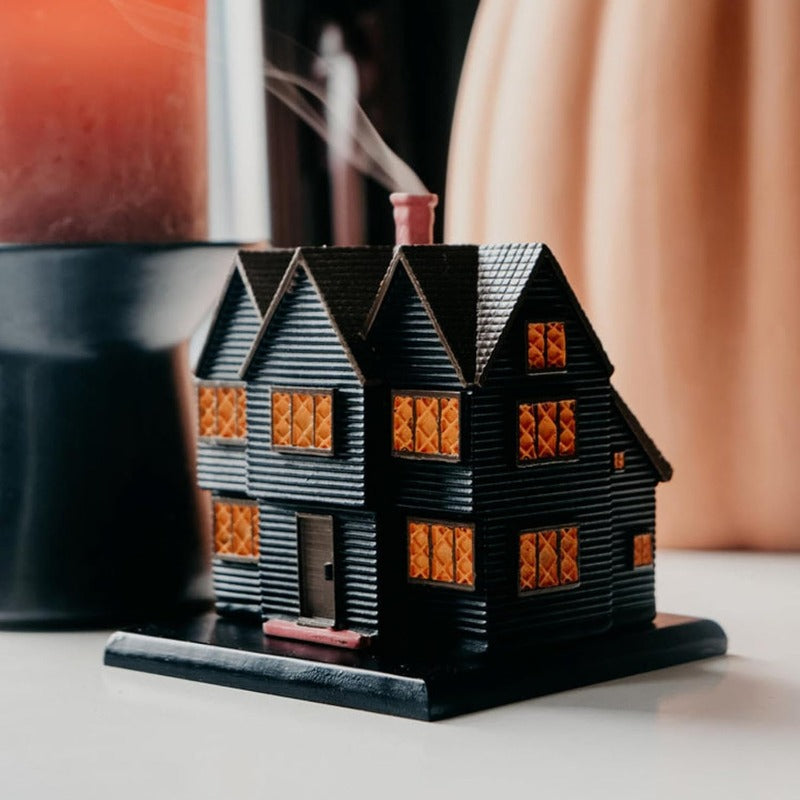 Spooky Witch House Backflow Incense Holder - Halri