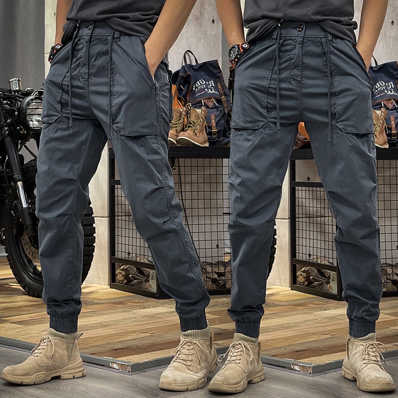 Men's Comfortable Work Cargo Pants with Storage Pockets