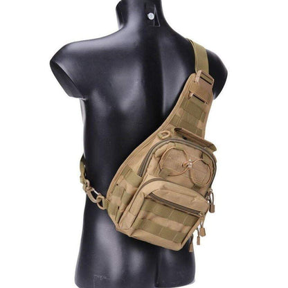 Durable Outdoor MOLLE Sling Backpack Bag