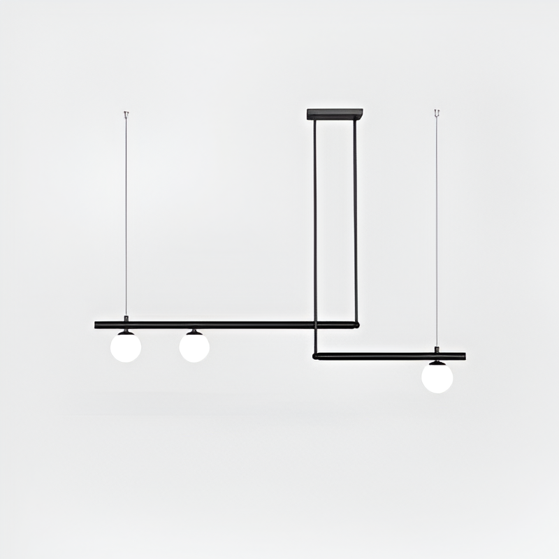 Modern Scandinavian Glass Pendant Light
