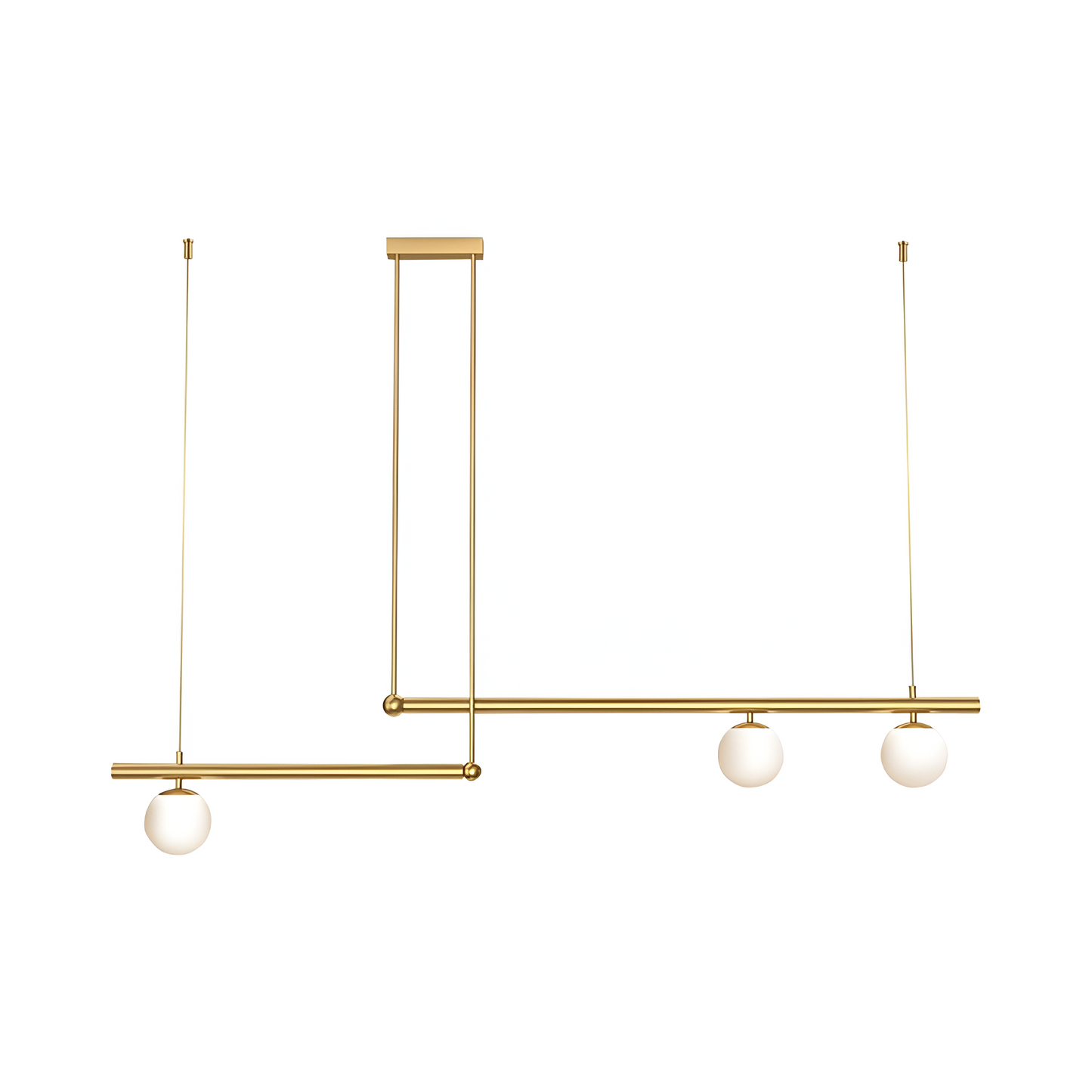 Modern Scandinavian Glass Pendant Light