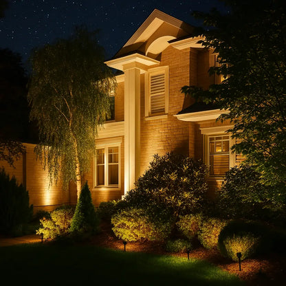 Colorful Outdoor Solar Powered LED Garden Light
