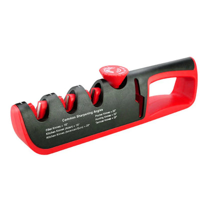 Compact 4-in-1 Sharpener for Knives and Scissors
