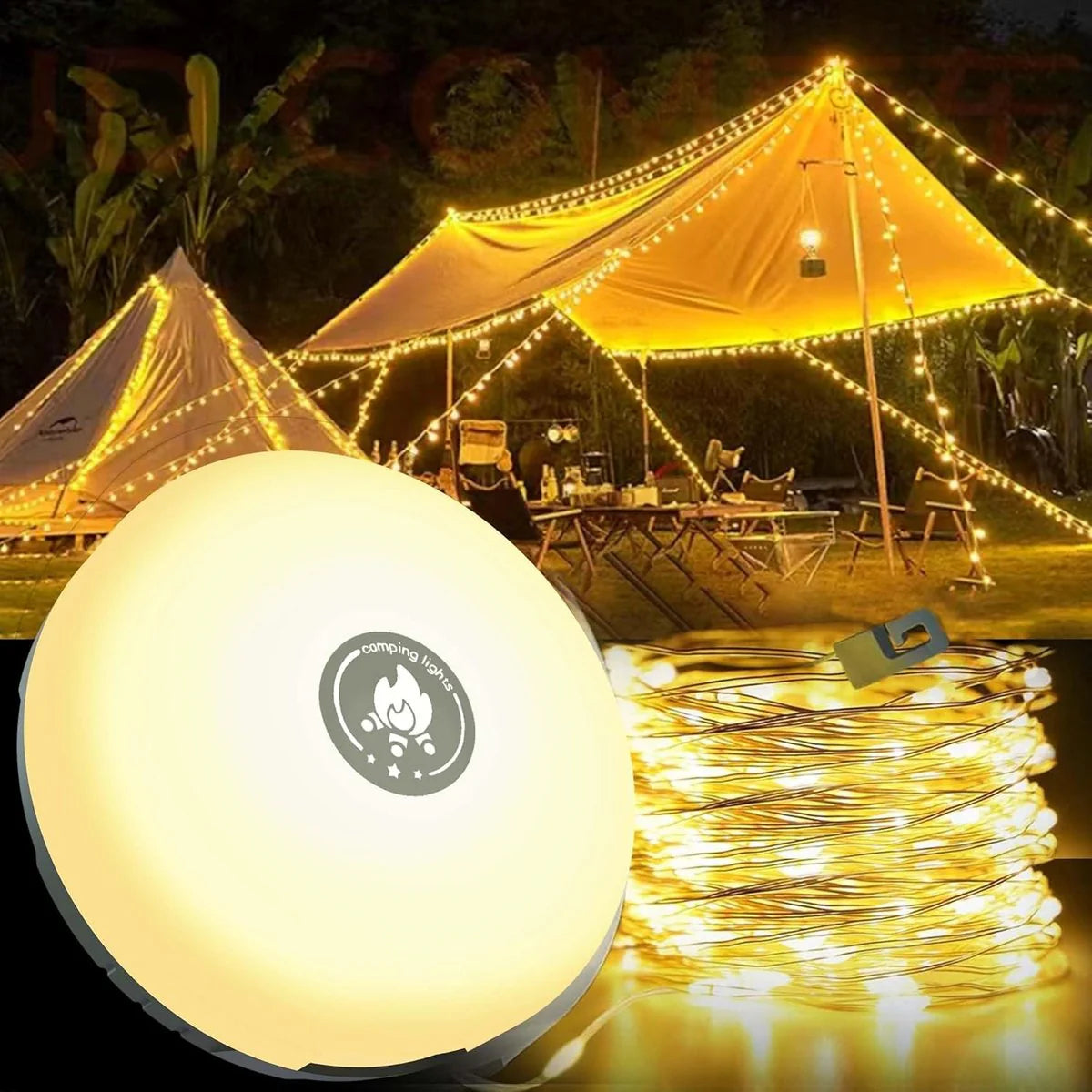 Portable Multi Function Camp Lamp - Halri