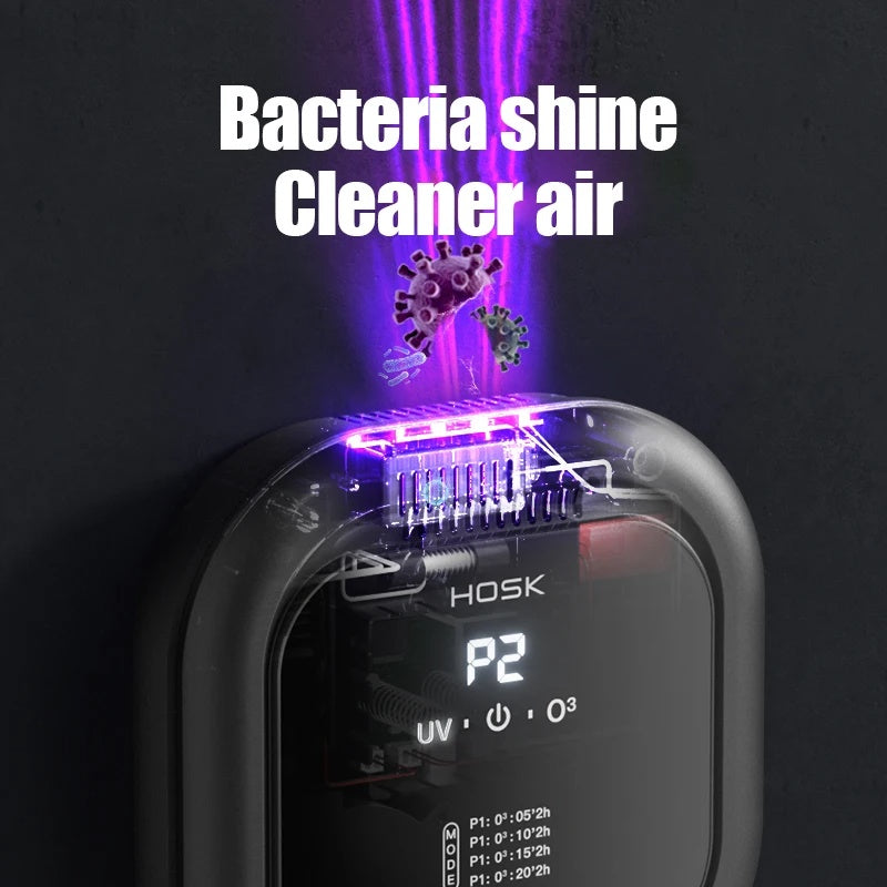 4-in-1 Air Purifier with Carbon and UV Filters for Home and Office, Aromatherapy Negative Ion