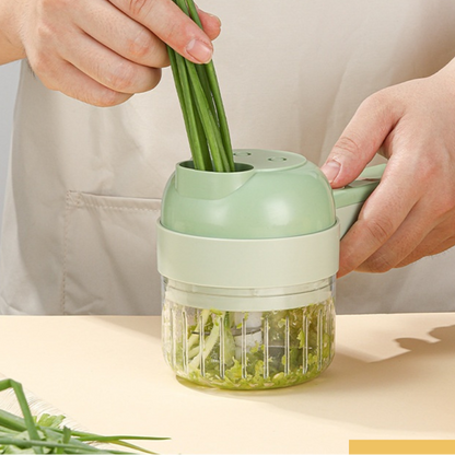 Easy Veg Chopper with Sharp Steel Blades - Halri