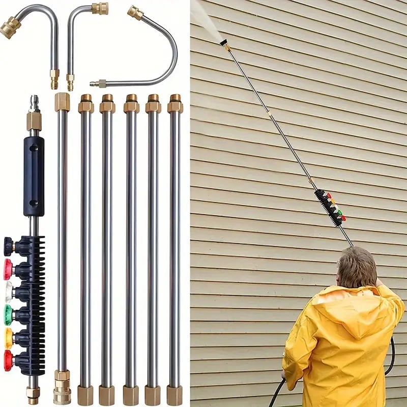 Heavy Duty 4000 PSI Power Washer Extension Wand Set - Halri