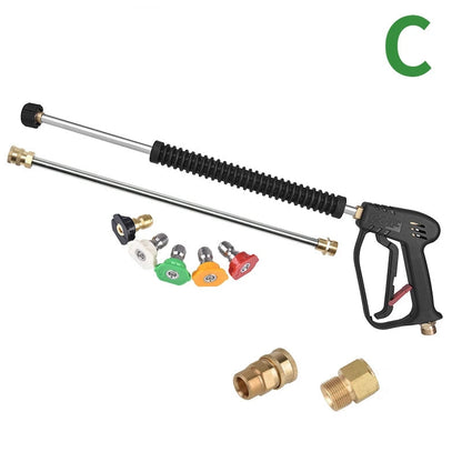 4000 PSI High-Pressure Washer Gun – Heavy-Duty Power Washer Spray Gun for Car, Patio & Driveway Cleaning