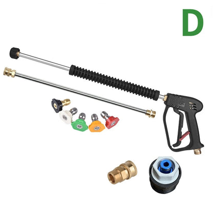 4000 PSI High-Pressure Washer Gun – Heavy-Duty Power Washer Spray Gun for Car, Patio & Driveway Cleaning