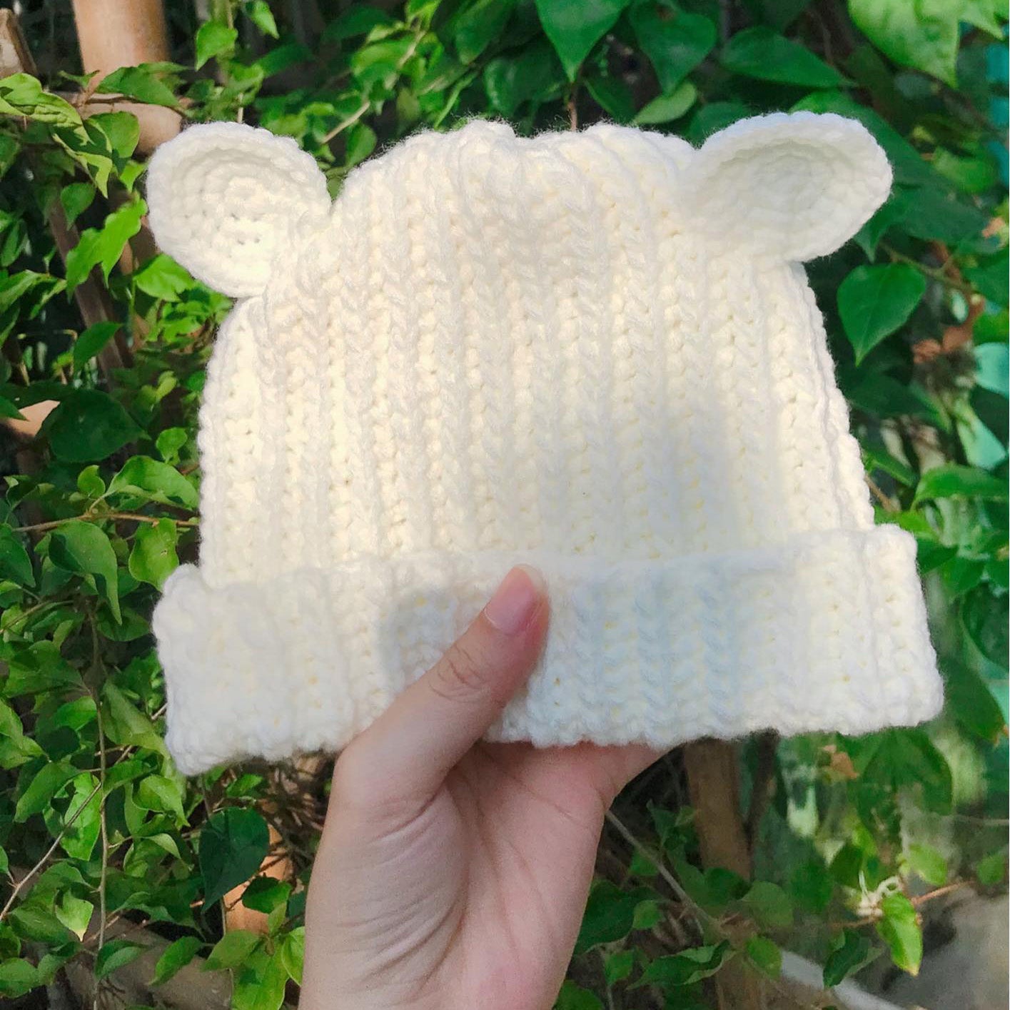 White Wool Hat