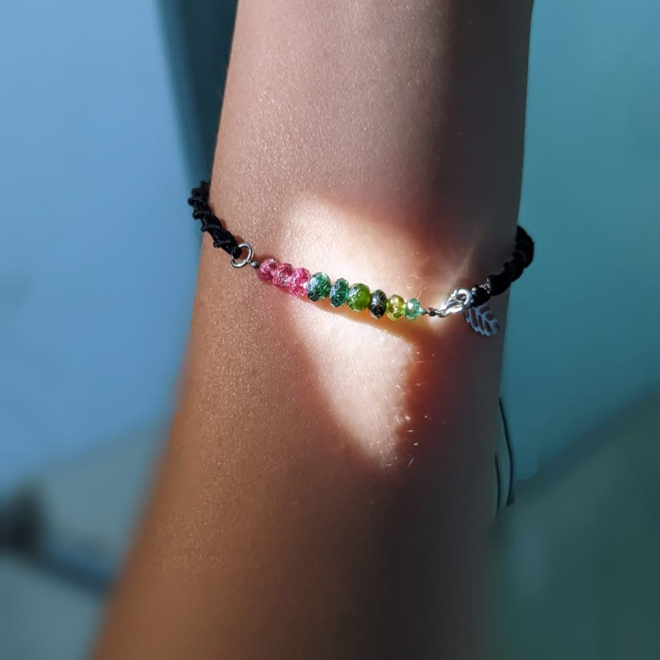 Natural Gemstone Beaded Bracelet - Halri