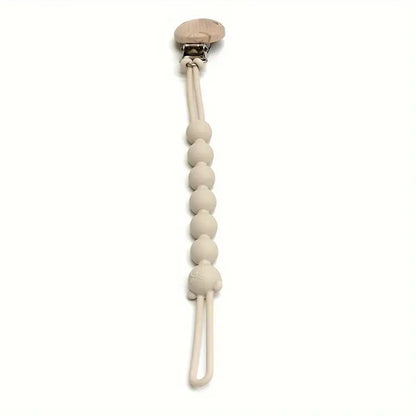 Soft Bear Baby Pacifier Clip Chain