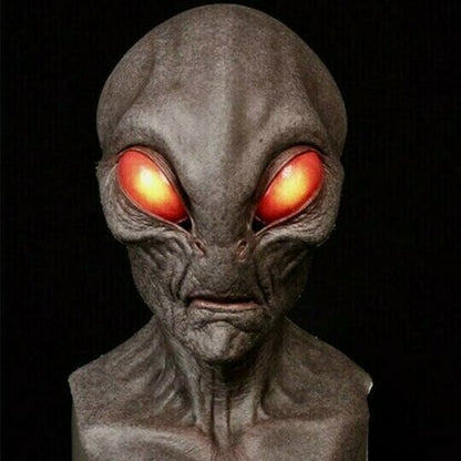 Creepy Alien Latex Mask for Halloween Cosplay