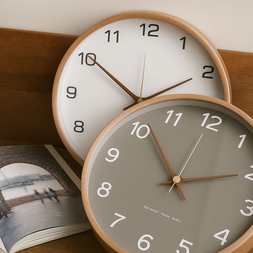 Simple Large Face Wall Clock - Halri