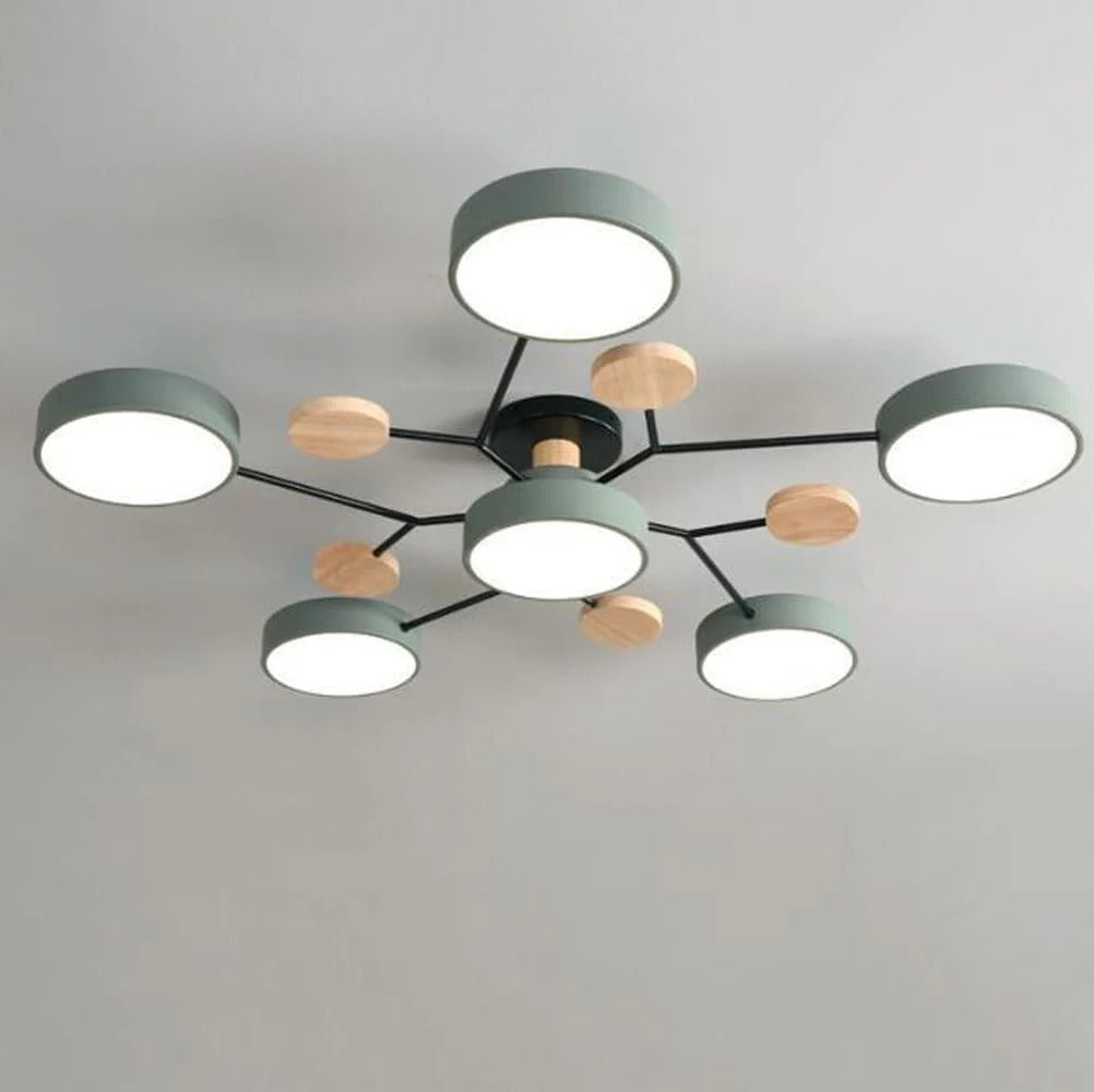 Stylish LED Ceiling Light Fixtures Bright White