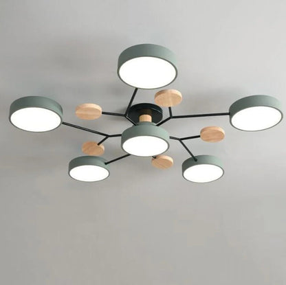 Stylish LED Ceiling Light Fixtures Bright White