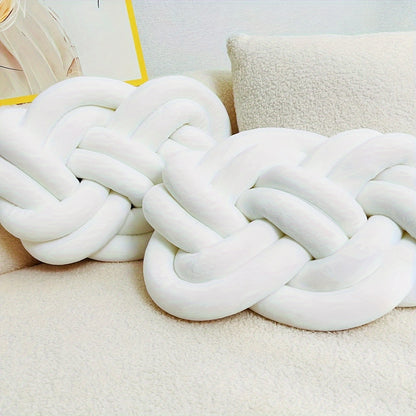 Comfortable Fuzzy Round Throw Pillows - 2 Pack
