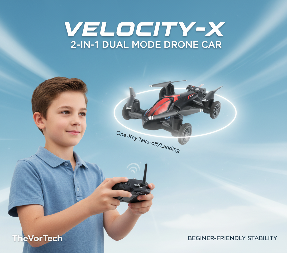 Remote Control Flying Car Toy for Kids