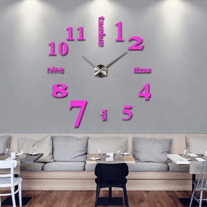 Modern Quartz Silent Wall Clock