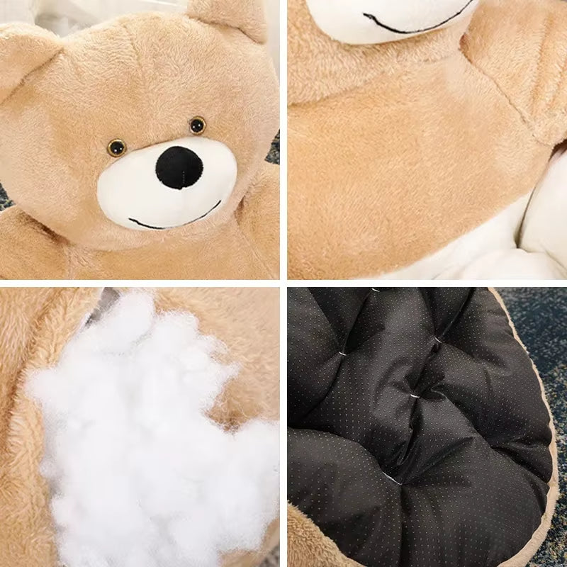 Cozy Plush Large Pet Lounge Bed - Halri