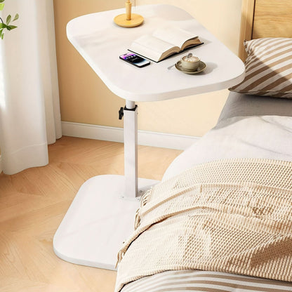 Space Saving End Table – Wooden and Metal Frame